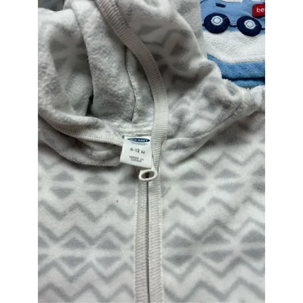 5 piece Boys Size 6-12 month toddler sweater bundle by Old Navy, US Polo Associa